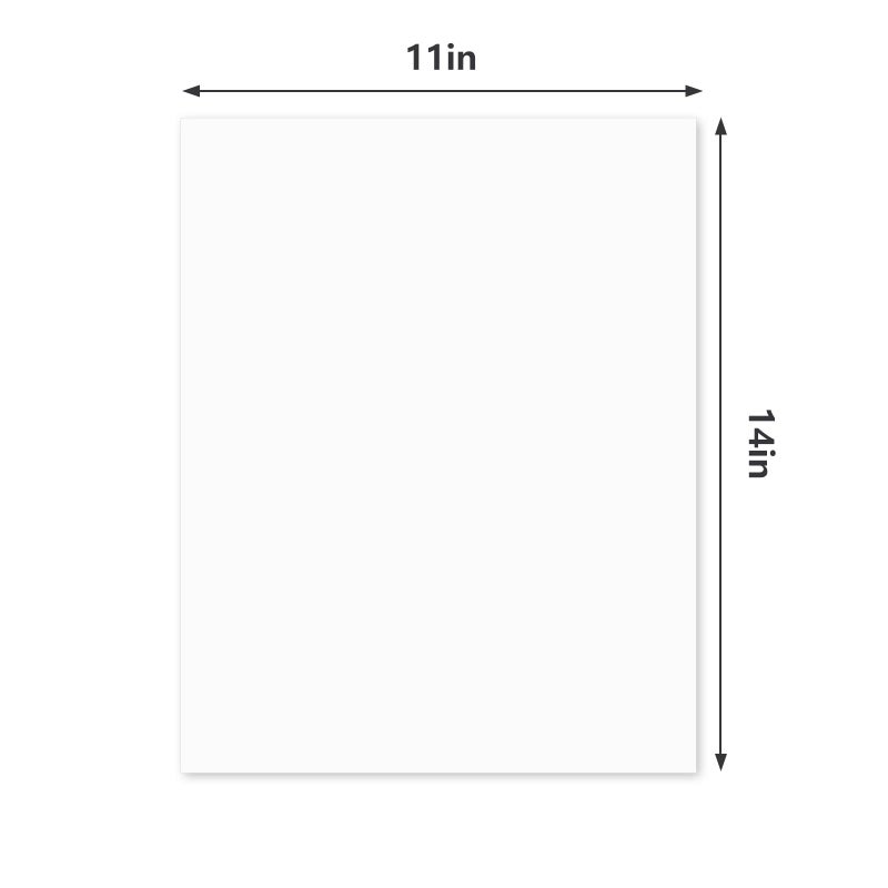لوحة حصيرة Egofine مكونة من 14 قطعة، لوحة دعم مقاس 11 × 14، لوحة حصيرة بيضاء غير مقطوعة خالية من الأحماض للصور والصور والإطارات والأعمال الفنية والدهانات - Image 2